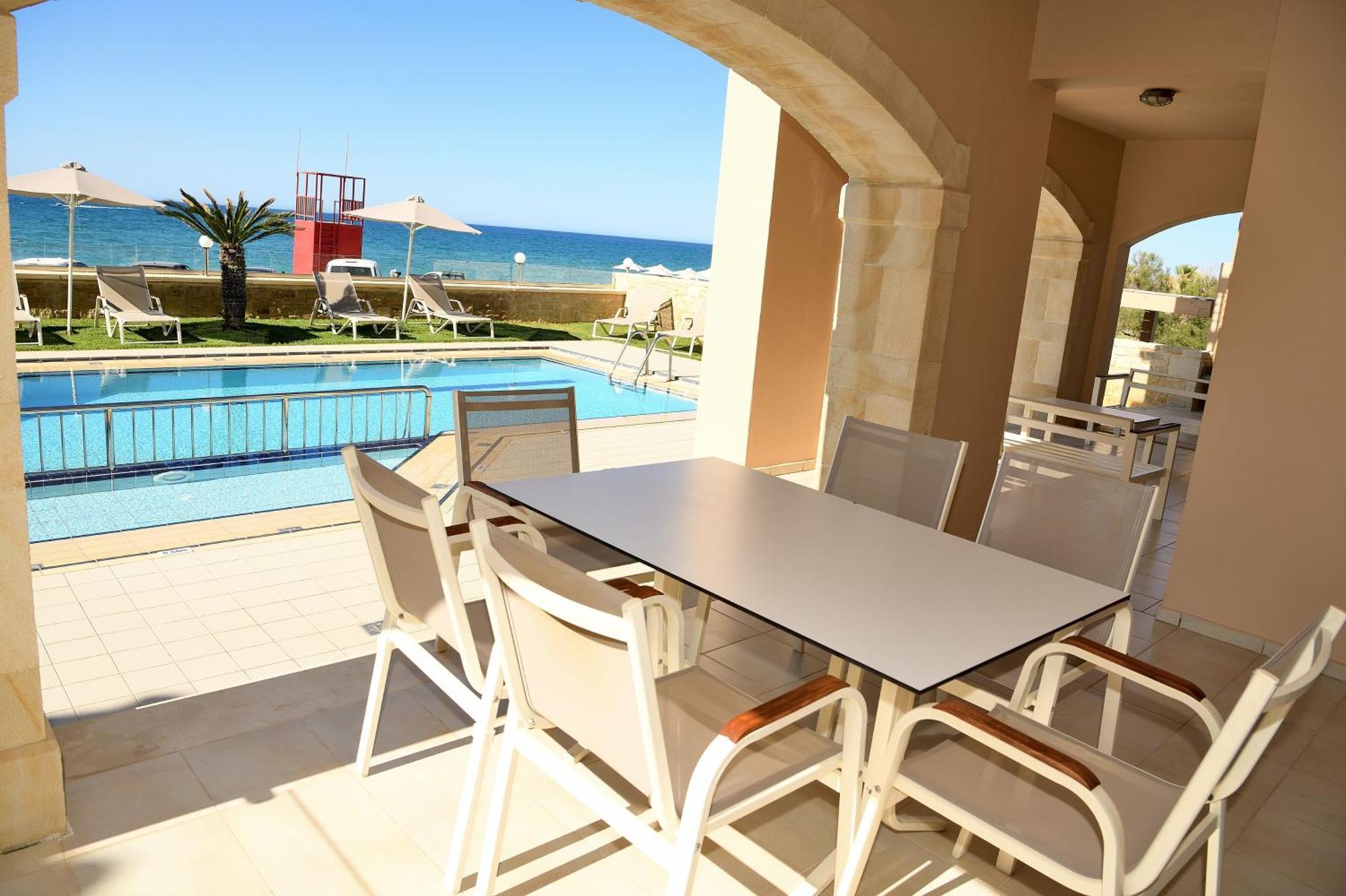 Villa Avra Rethymno Esterno foto