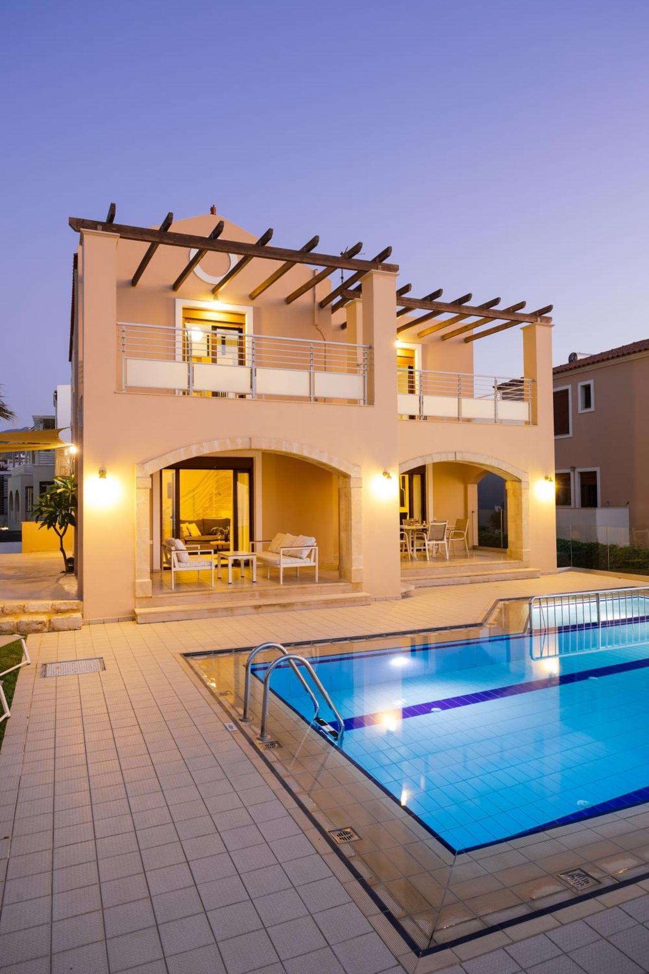 Villa Avra Rethymno Esterno foto