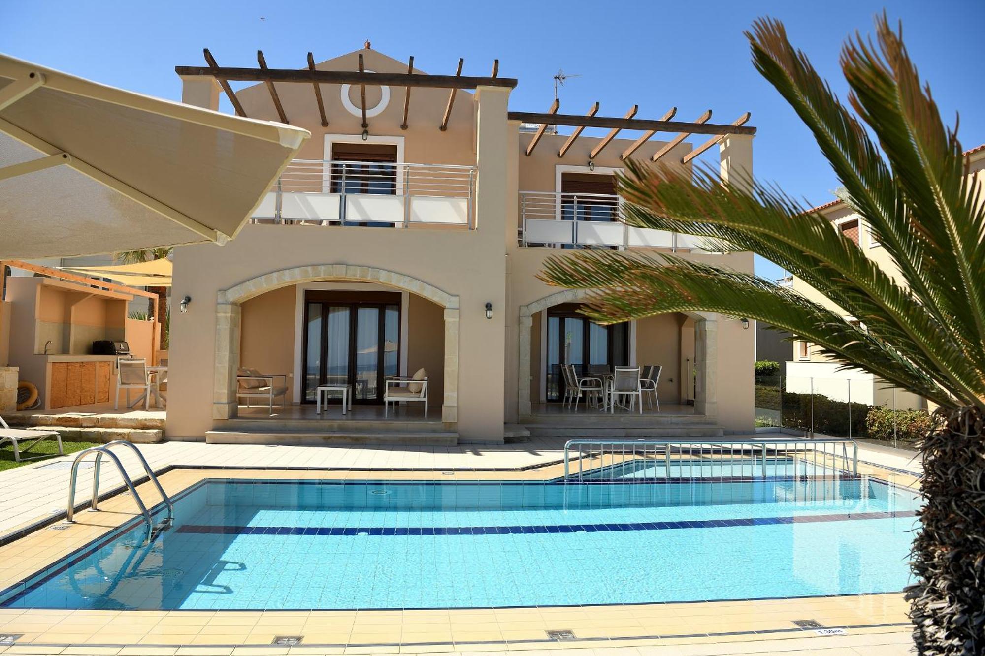 Villa Avra Rethymno Esterno foto