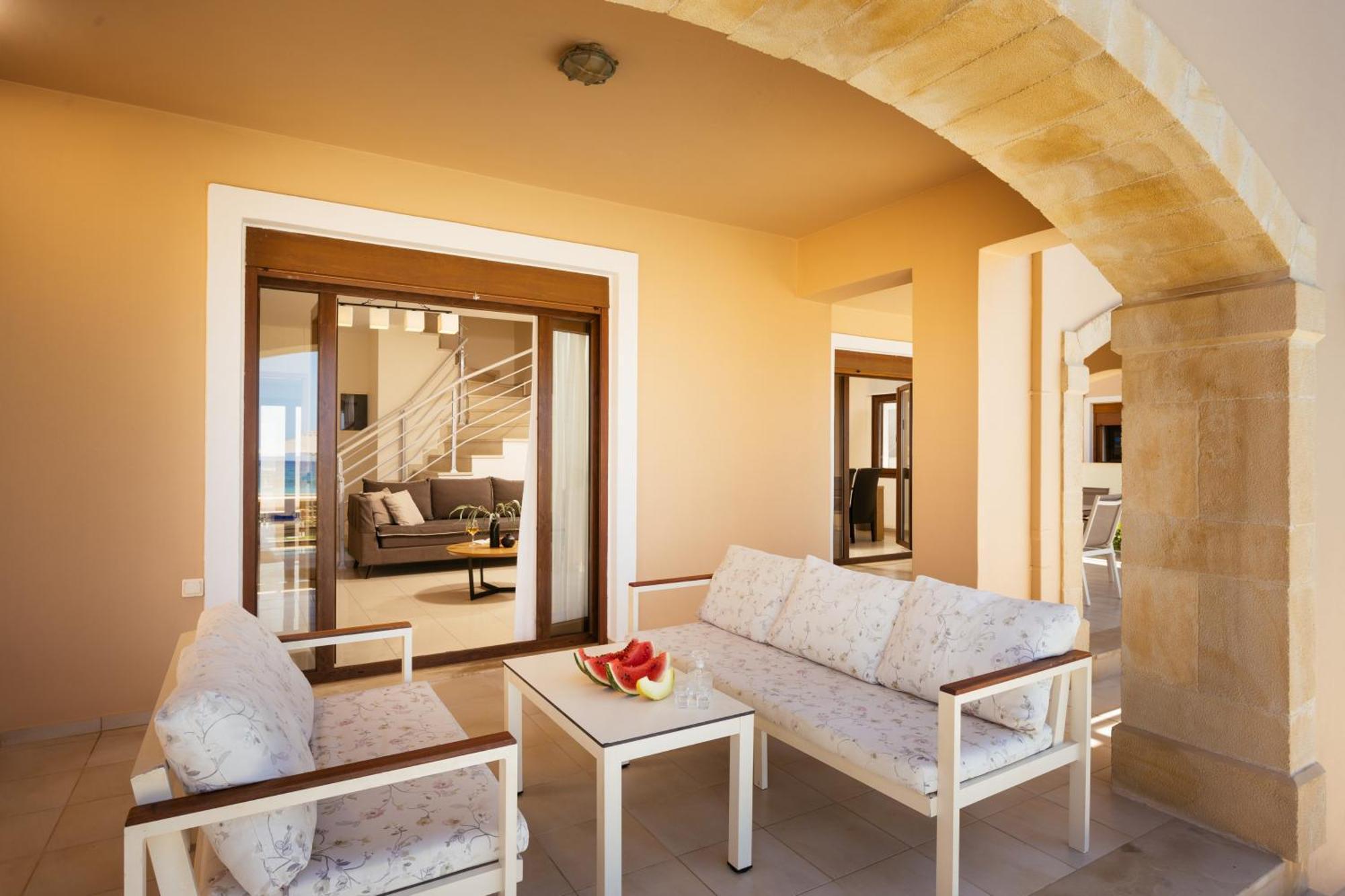 Villa Avra Rethymno Esterno foto