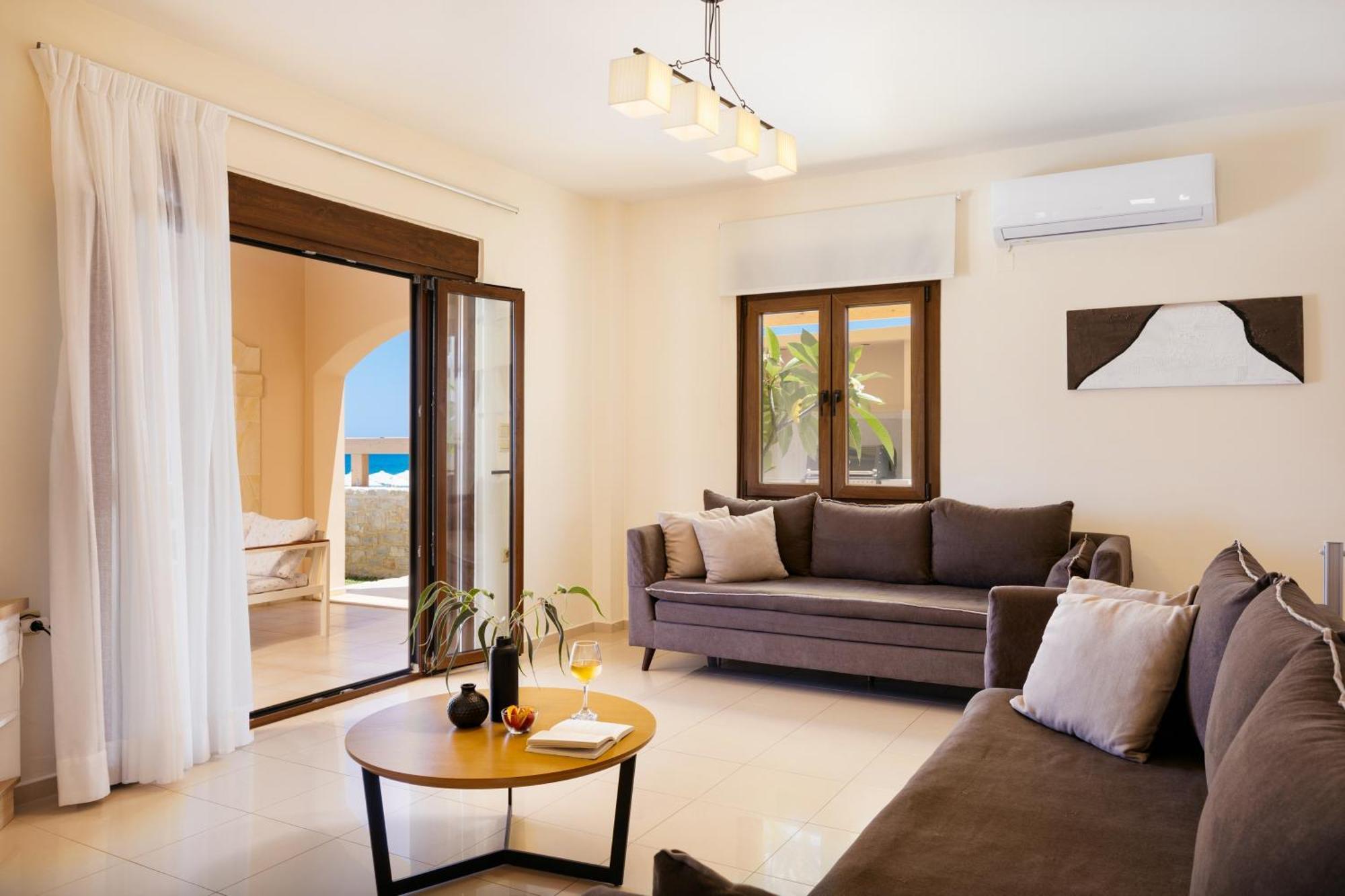 Villa Avra Rethymno Esterno foto