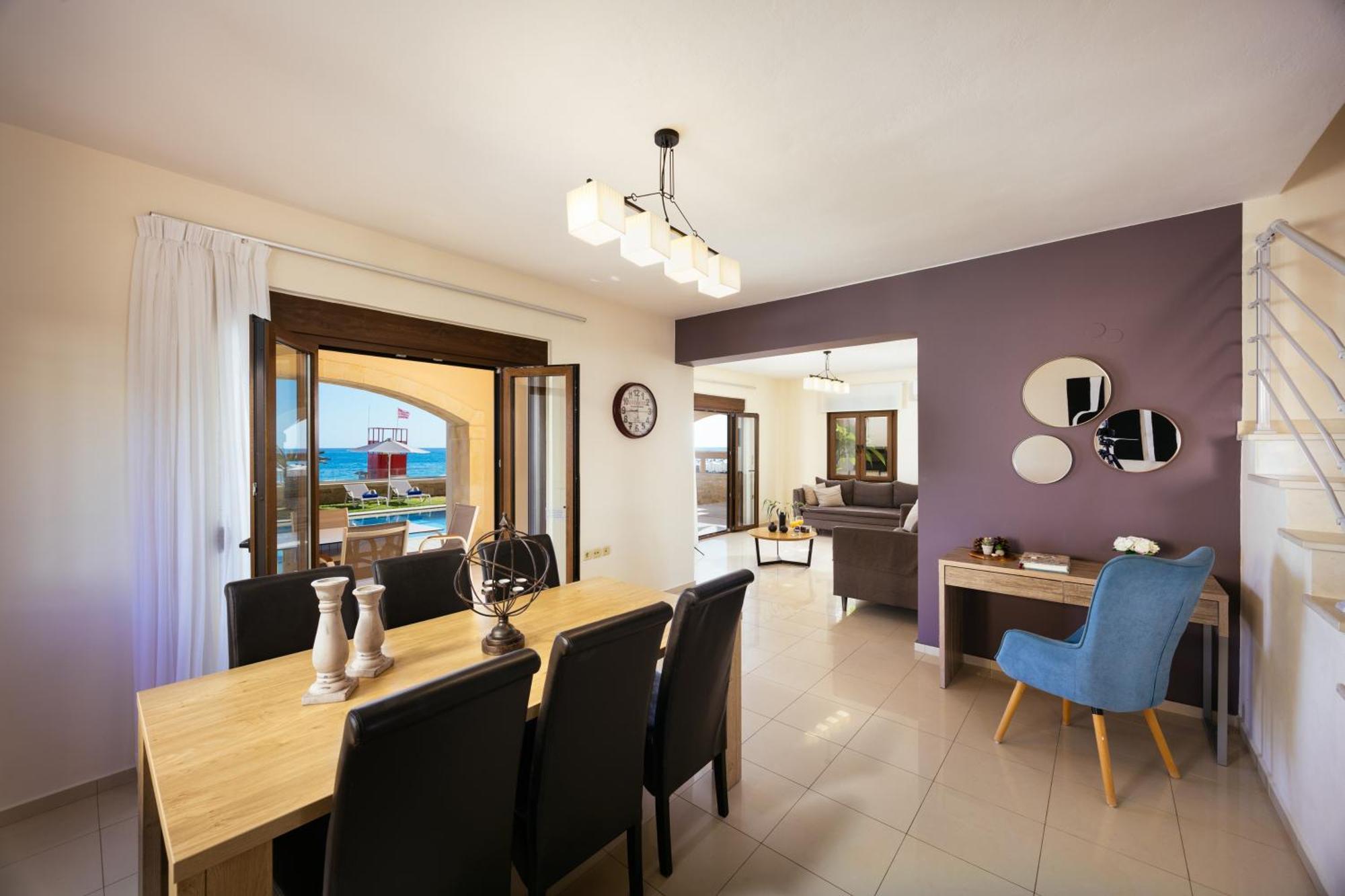 Villa Avra Rethymno Esterno foto